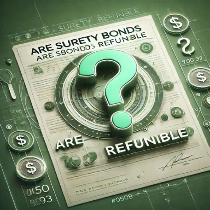 Are surety bonds refundable