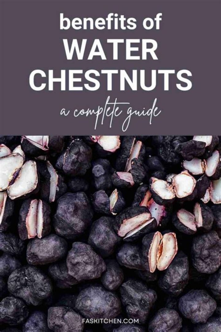 Are water chestnuts grown in water