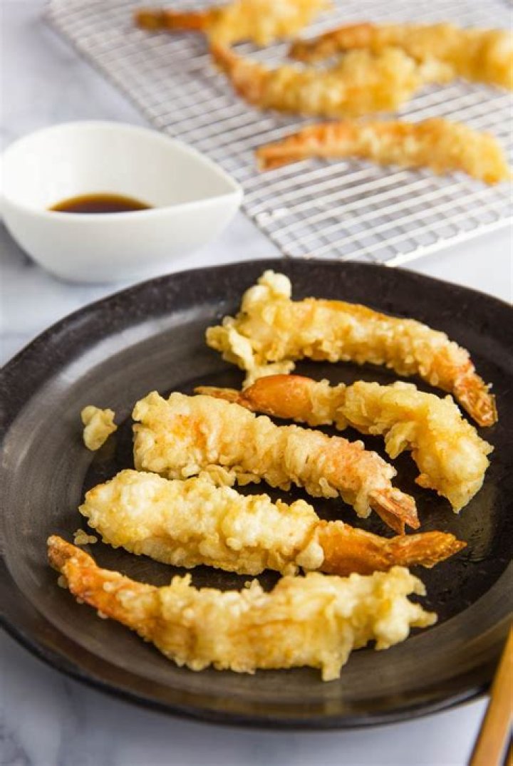 How do you keep tempura crispy