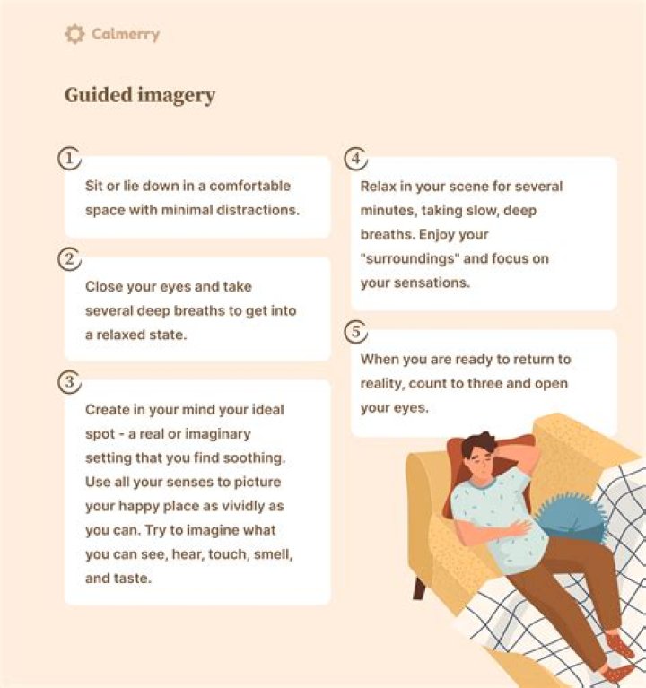 How does imagery help concentration