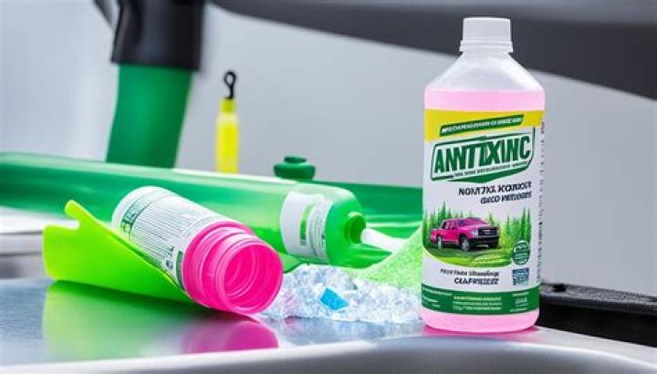 Is pink RV antifreeze toxic