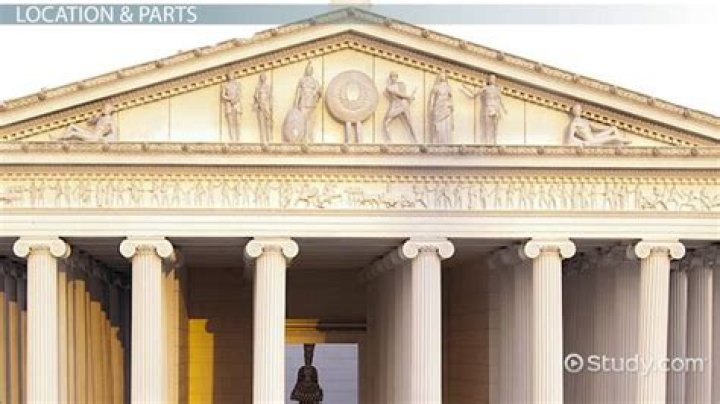 What are pediments used for