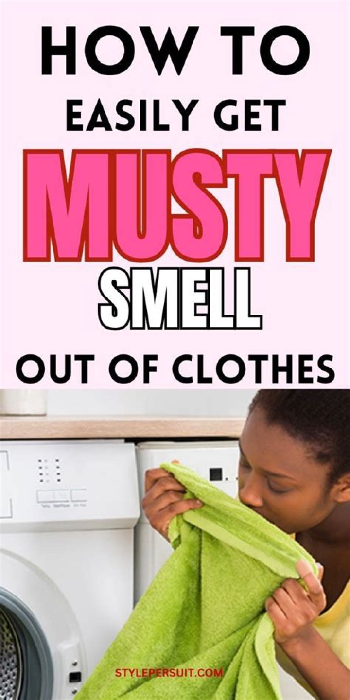 What does a musty smell indicate
