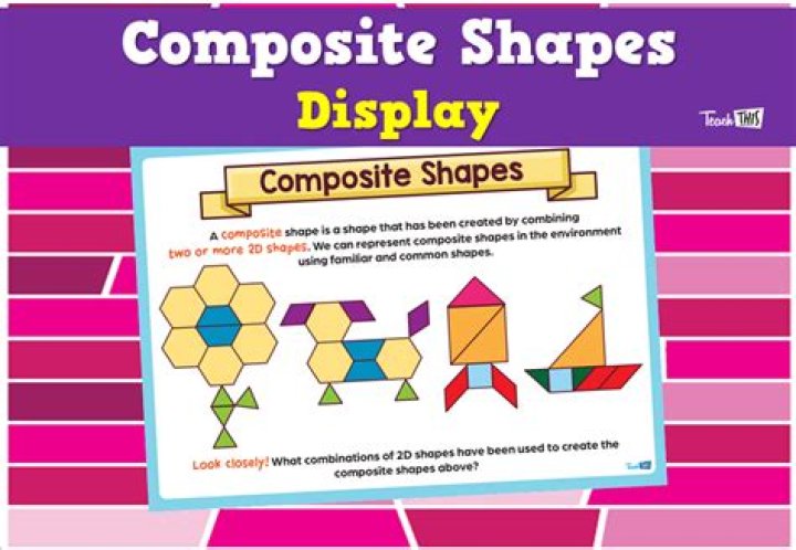 What is a composite shape made up of