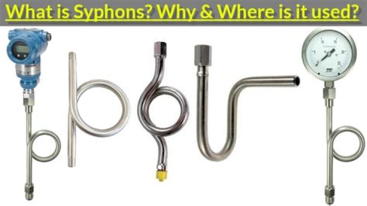 What is a condensate siphon