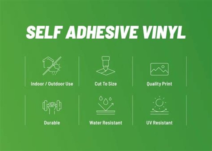 What is self adhesive vinyl used for